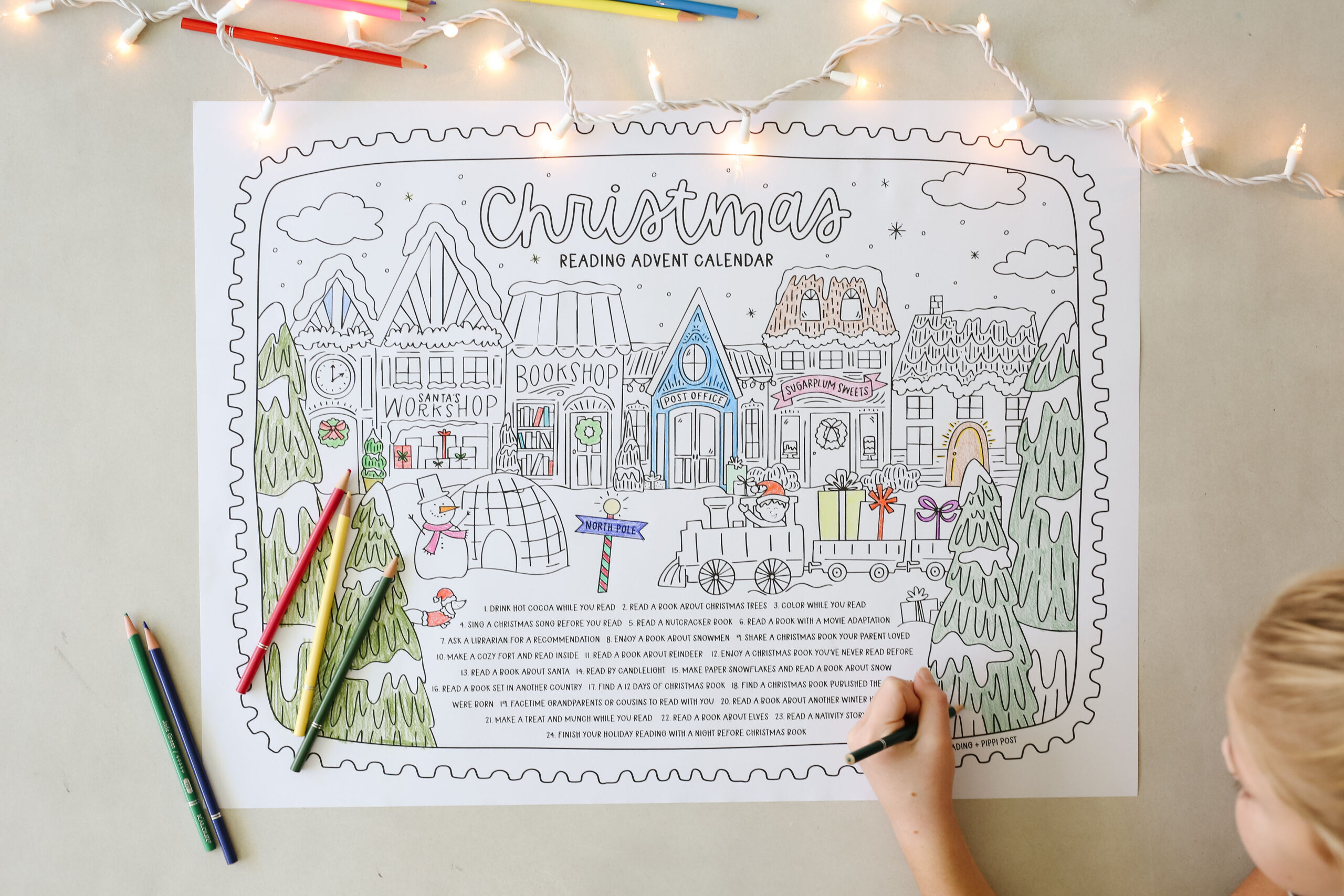 The free Christmas 2025 reading calendar