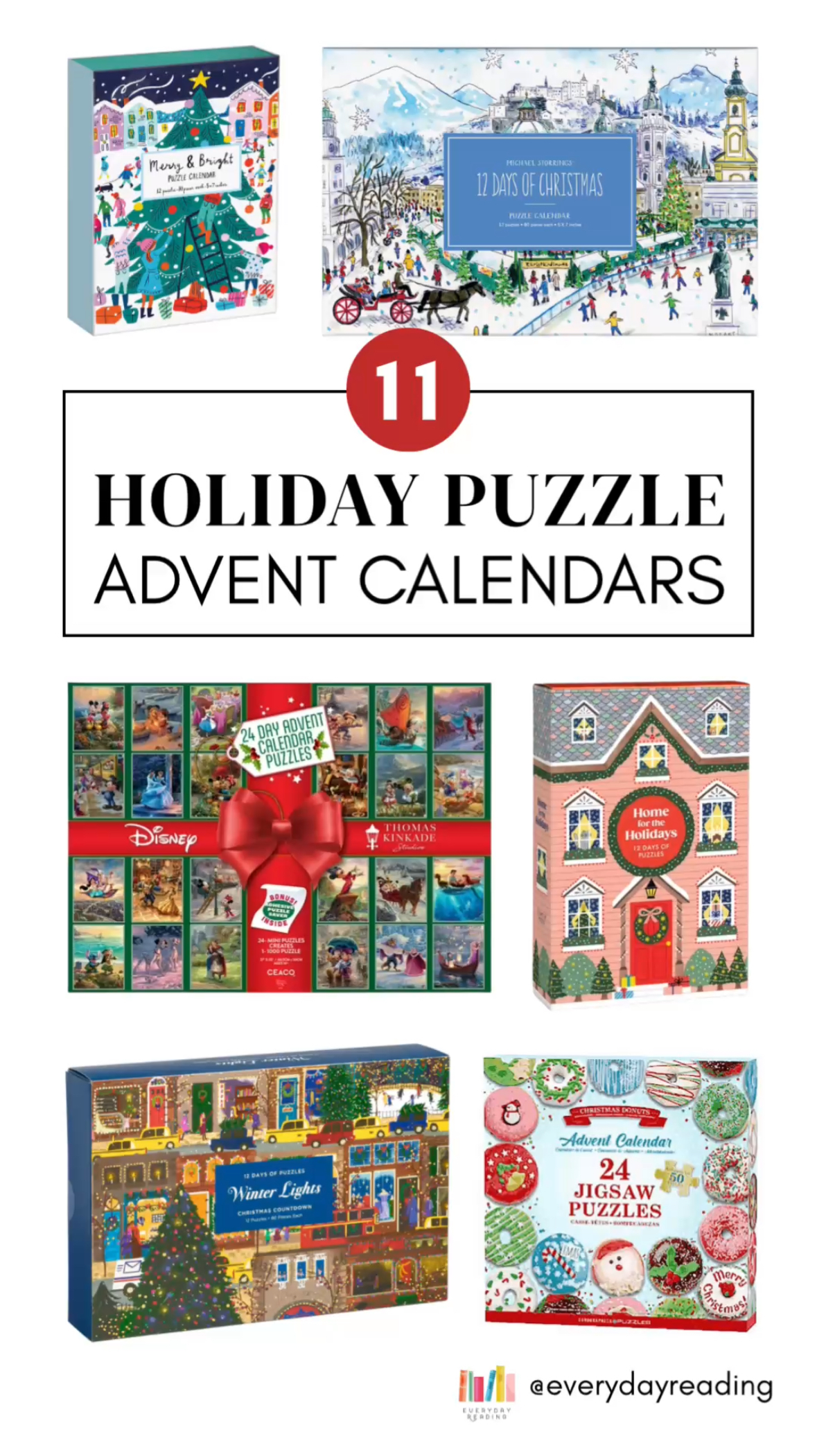 10+ Puzzle Advent Calendar for the holidays