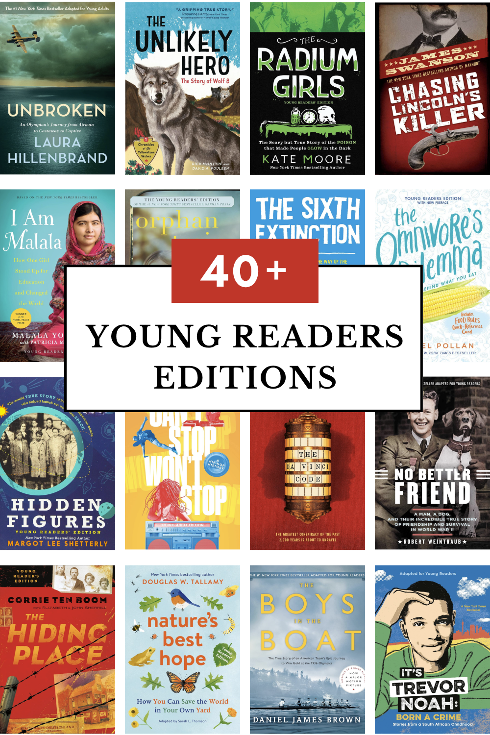 40+ Young Reader Books Based on Popular Adult Books